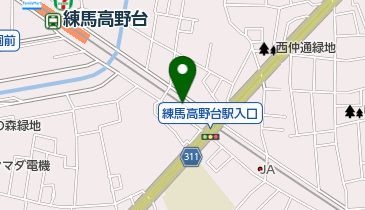 高野台いいづか耳鼻咽喉科の地図画像