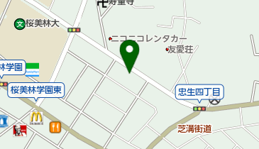 敬愛クリニックの地図画像