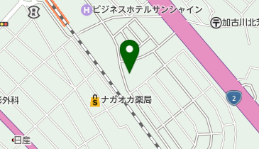 おおみち眼科の地図画像