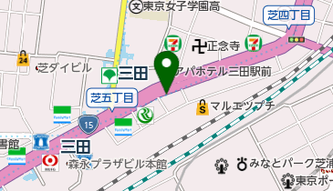 田町腎クリニック(透析専門)の地図画像