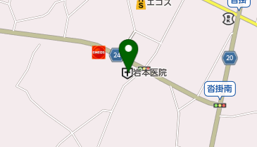 岩本医院の地図画像