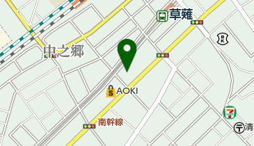 中之郷クリニックの地図画像