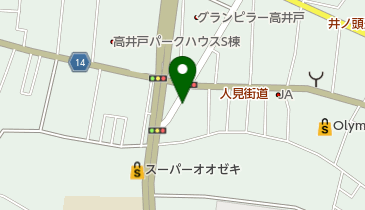 あおき内科クリニックの地図画像