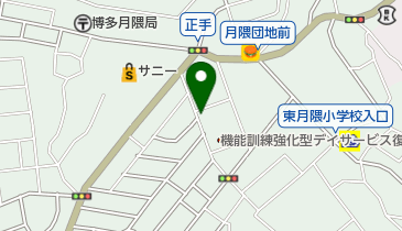 風の森皮ふ科の地図画像