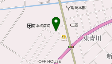 水戸眼科医院の地図画像