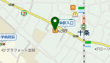 十条腎クリニック(透析専門)の地図画像