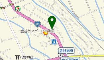 金谷眼科の地図画像