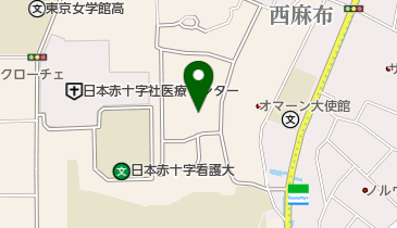 広尾ガーデンヒルズクリニックの地図画像