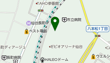 あすとながまち心身クリニックの地図画像