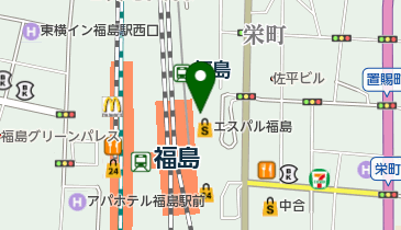 福島アイクリニックの地図画像