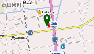 つばめ皮フ科の地図画像