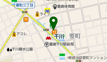 千川さくら皮フ科クリニックの地図画像