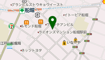 船堀プライム皮膚科の地図画像