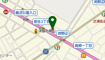 かぬまだいけやきクリニックの地図画像