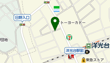 洋光台中央整形外科クリニックの地図画像