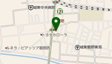 高橋内科の地図画像