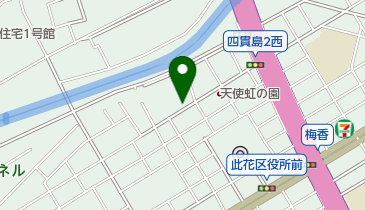 クレーネ大阪診療所の地図画像