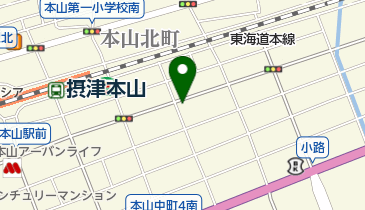 ならばやしこどものアレルギークリニックの地図画像