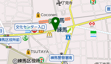 練馬恒清会クリニックの地図画像