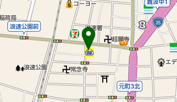 南川整形外科の地図画像