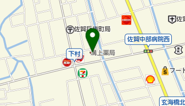二宮内科医院の地図画像