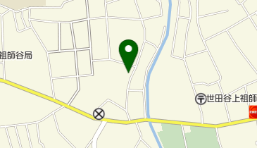 上祖師谷かたらいクリニックの地図画像