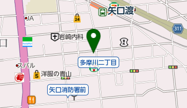 いと整形外科の地図画像