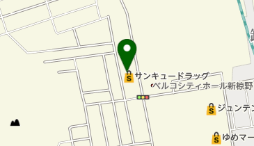しものせき皮ふ科クリニックの地図画像