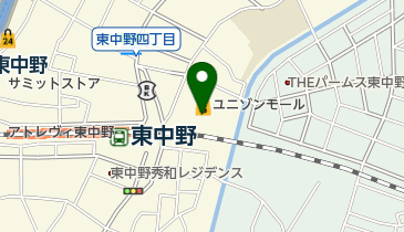 東中野とみどころ眼科の地図画像