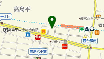 西台クリニックの地図画像