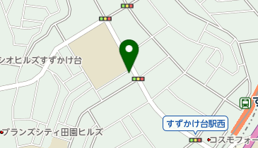 南つくし野おおなかクリニックの地図画像