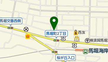 馬堀小児科医院の地図画像