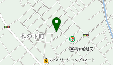 オハナクリニック木の下町の地図画像
