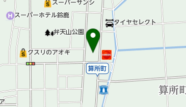 鈴鹿いとう眼科の地図画像