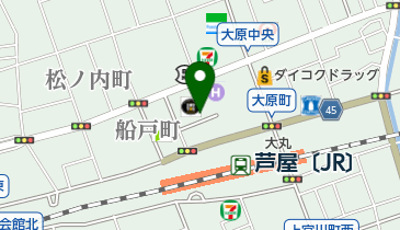 芦屋やなもとペインクリニックの地図画像
