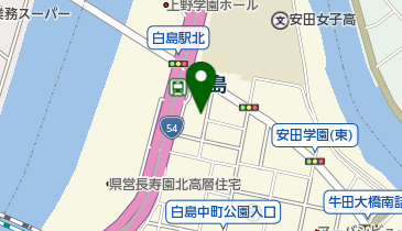 ひらやま眼科の地図画像