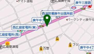 広島大腸肛門クリニックの地図画像