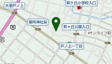 天野医院の地図画像