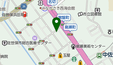 まきの整形外科医院の地図画像