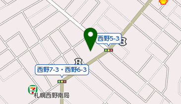 さっぽろ西野二股整形外科の地図画像