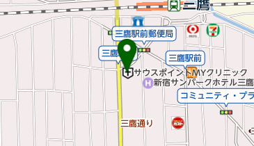 サウスポイントMYクリニックの地図画像