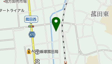 鯵坂皮膚科の地図画像