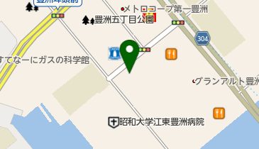 豊洲ベイサイド内科外科の地図画像