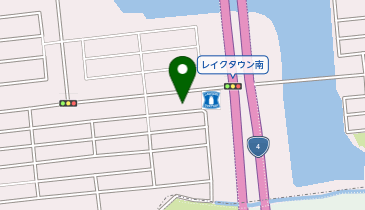 レイクタウンこどもクリニックの地図画像