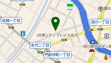 永代クリニックの地図画像