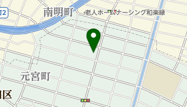 横山内科小児科の地図画像