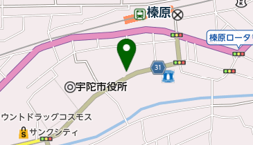 城井内科医院の地図画像