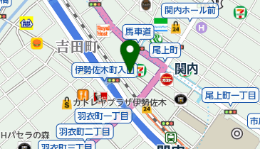 くどうメンタルクリニック関内の地図画像