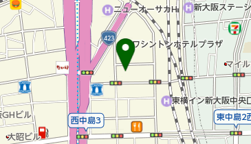 新大阪クリニックさとうの地図画像