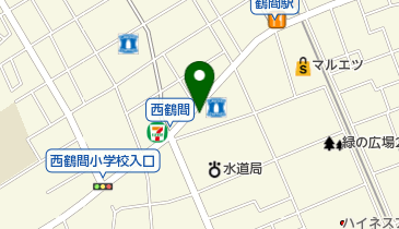 つるま整形外科の地図画像